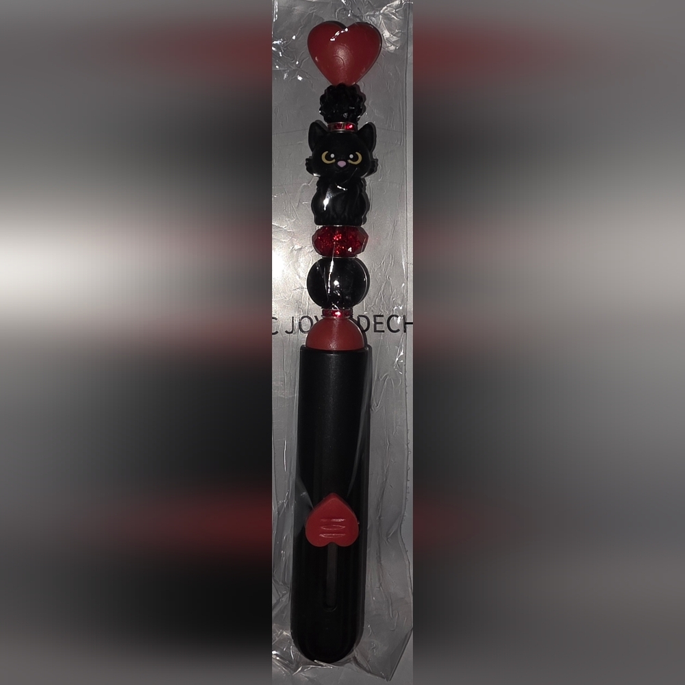 Black and Red Decorative Pen